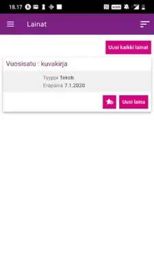 Rutakko-mobiilikirjasto android App screenshot 3